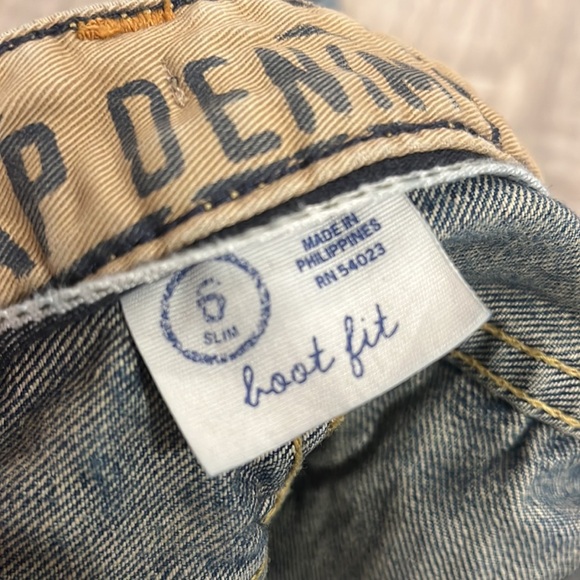 2000’s Vintage GAP Denim Boot Fit rigid cotton bootcut jeans - Picture 5 of 5